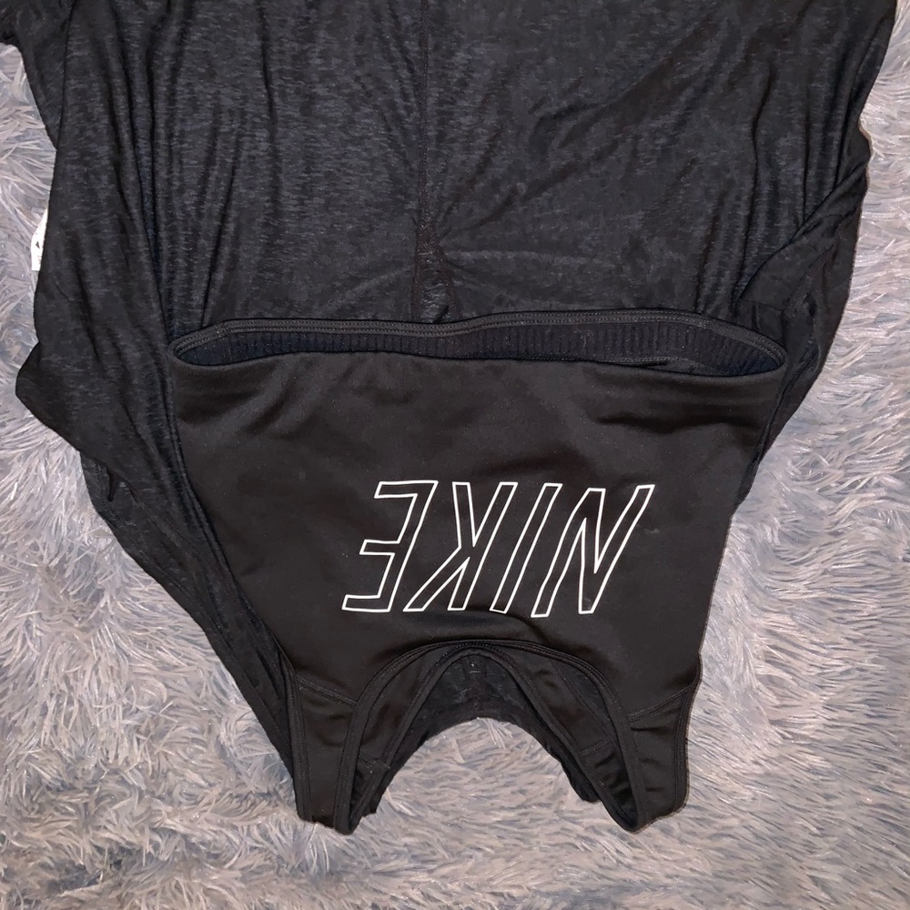 Nike black built in bra tank